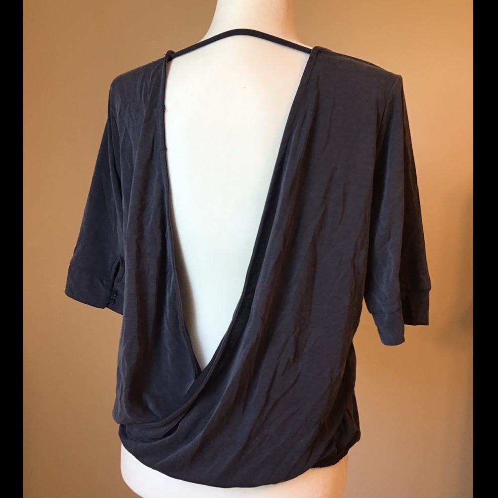 Open back top